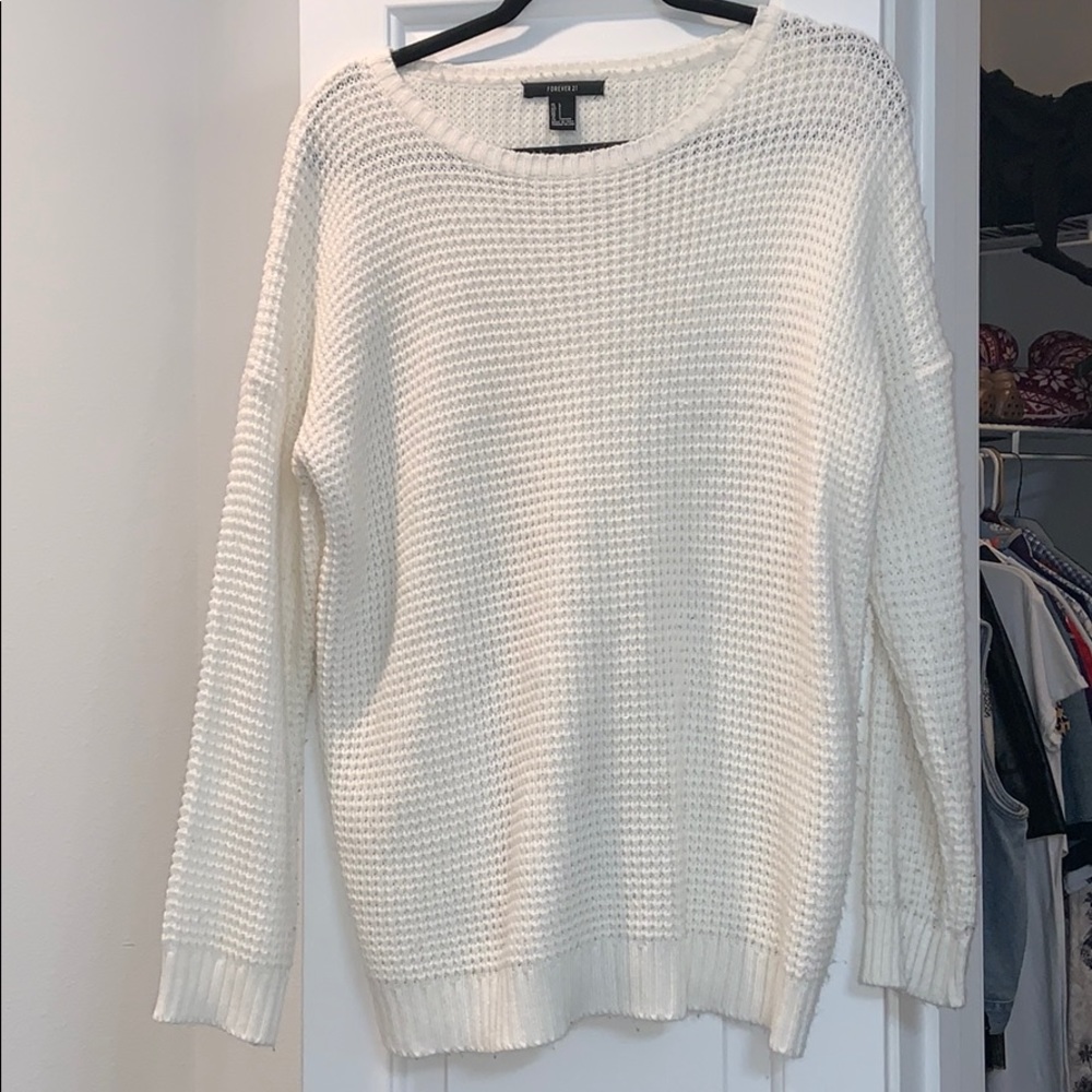 Chunky knit sweater
